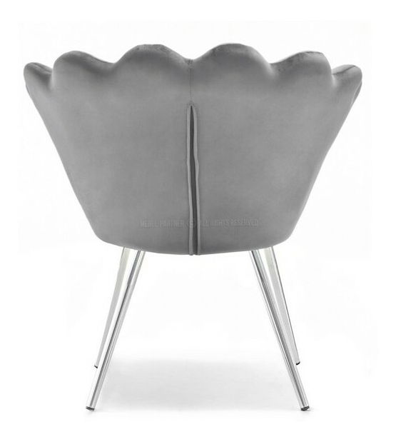 Fotel Lasair (szürke + arany)