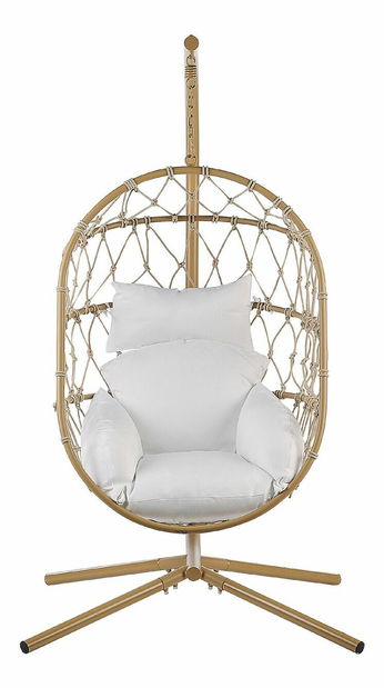 Závesné kreslo Adrina (béžová)