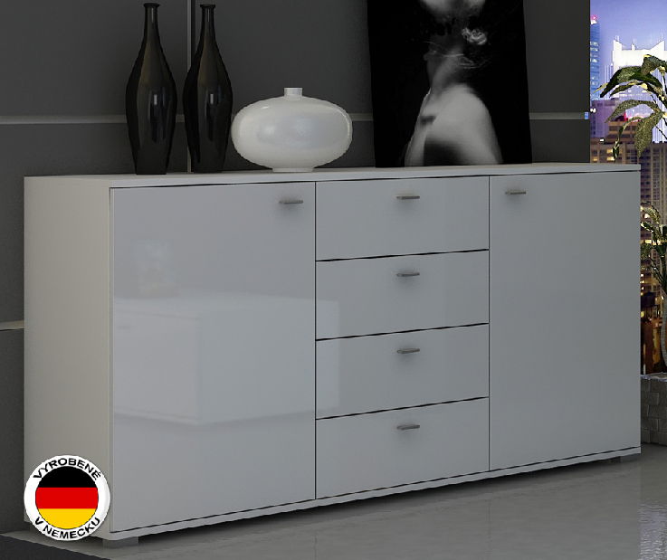Komoda Erfurt biela