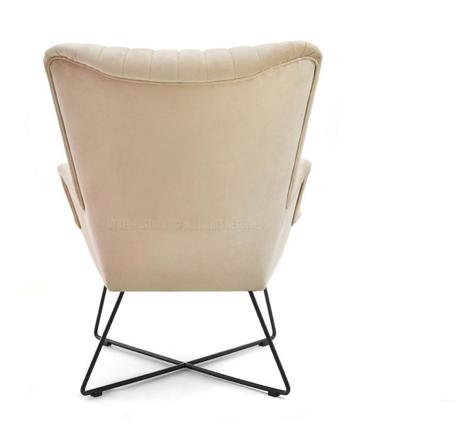 Fotoliu relax Nuttshell (bej + negru)