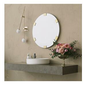 Oglindă decorativă Lalene (auriu) 