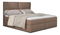 Franciaágy Boxspring 185 cm Alyce (barna) (matracokkal)