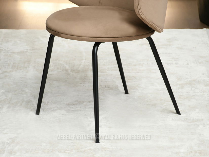 Scaun Carmen (bej + negru)