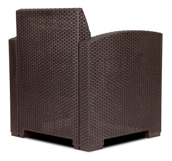 Záhradná sedacia súprava Farnese 2 (hnedá)