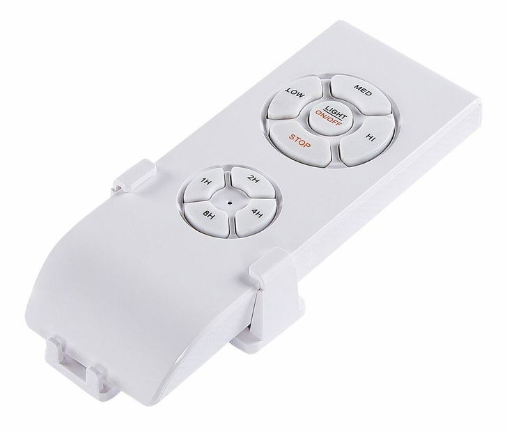 Stropný ventilátor so svetlom Logza (biela)