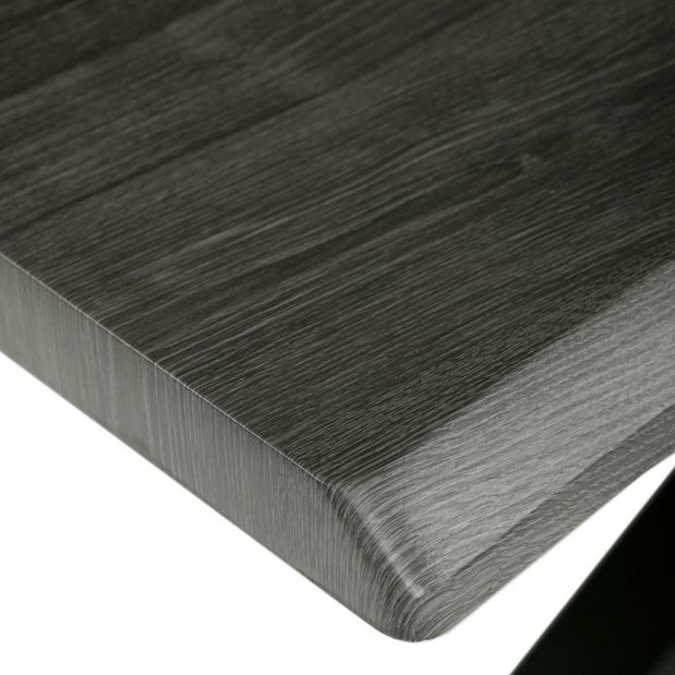 Masă sufragerie Heredado (stejar gri) (pentru 8 persoane)