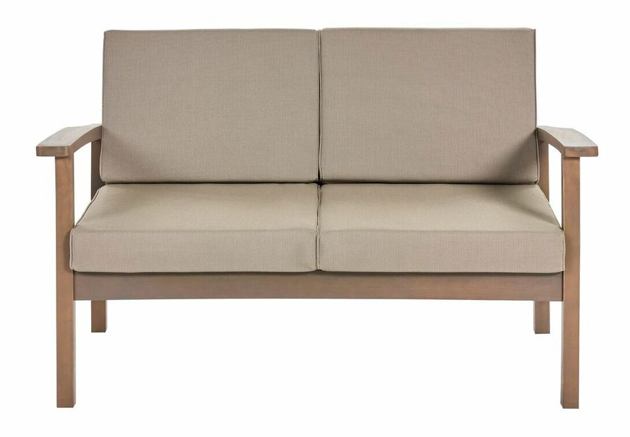 Set mobilier de grădină Manza (lemn închis)