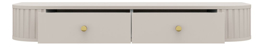 Toaletný stolík Ovala 2S (dub)