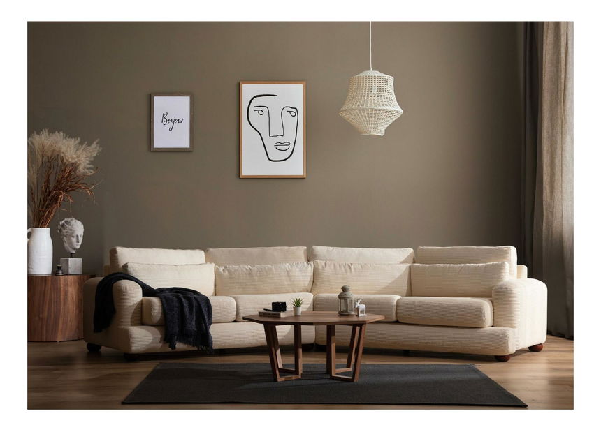 Canapea patru locuri Riverolla (S) (Bej)