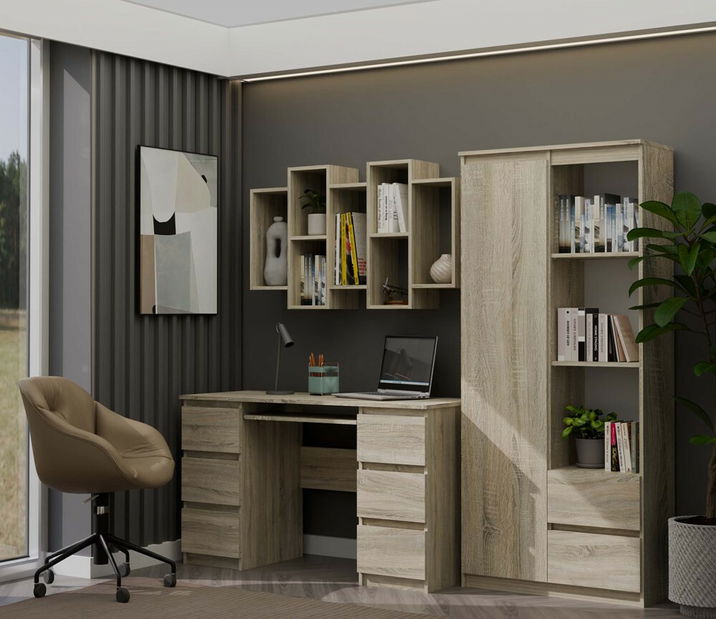 Nástenná polica Batiscafo 1 (dub sonoma)