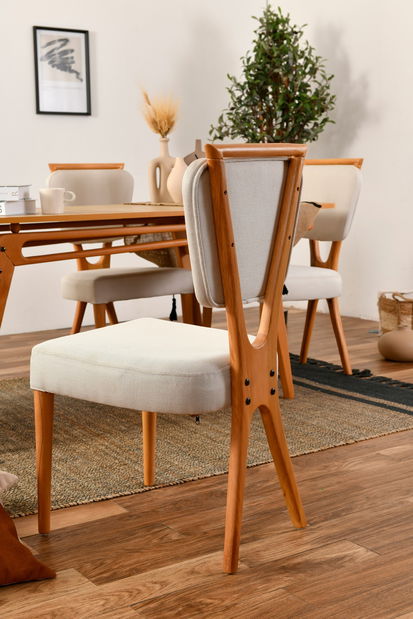 Blagovaonski set Paulie (hrast + krem)