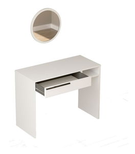 Toaletni stolić Otto 18 (bijela + crna)