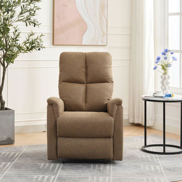 Podesiva fotelja Temor (smeđa)