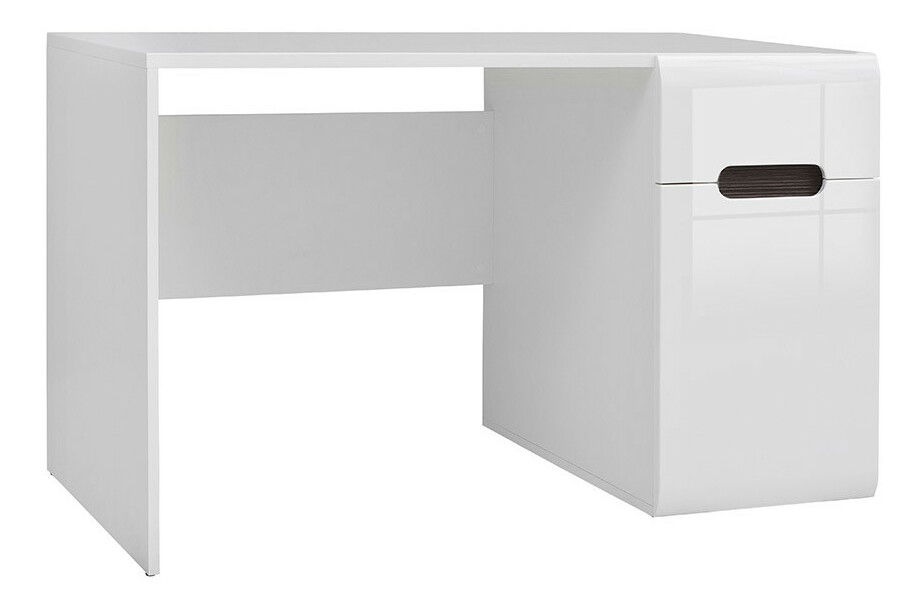 PC stolík BRW Azteca Trio BIU1D1S/8/12 (biela + lesk biely)