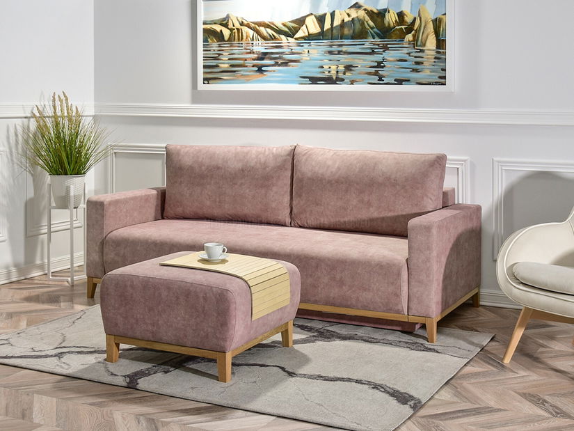 Kétszemélyes kanapé Salida (tölgy)