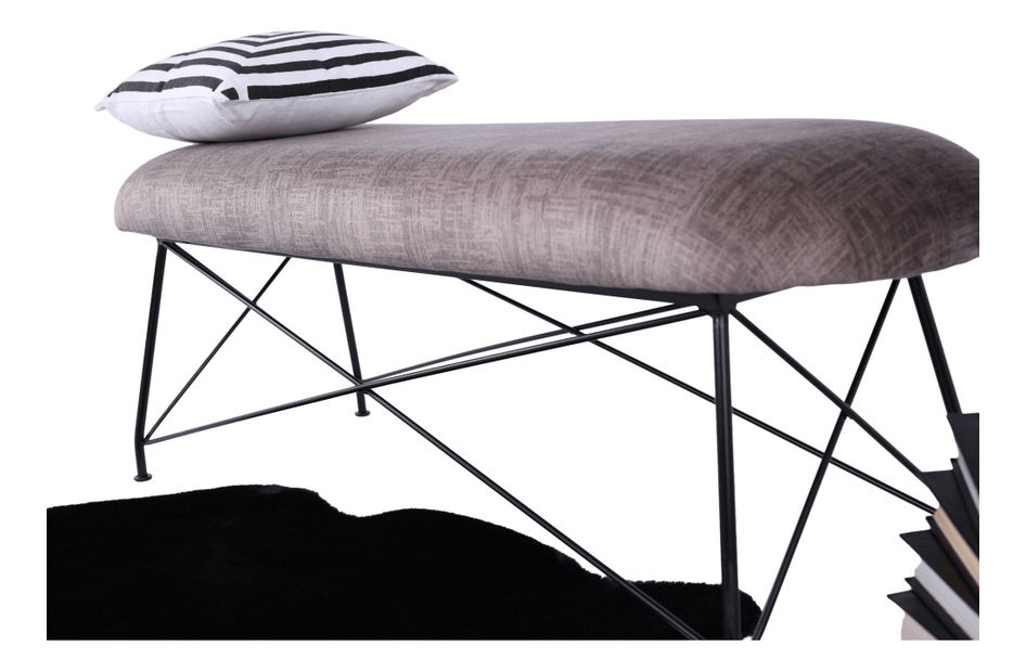 Bancă de design, taburete maro BANCĂ 