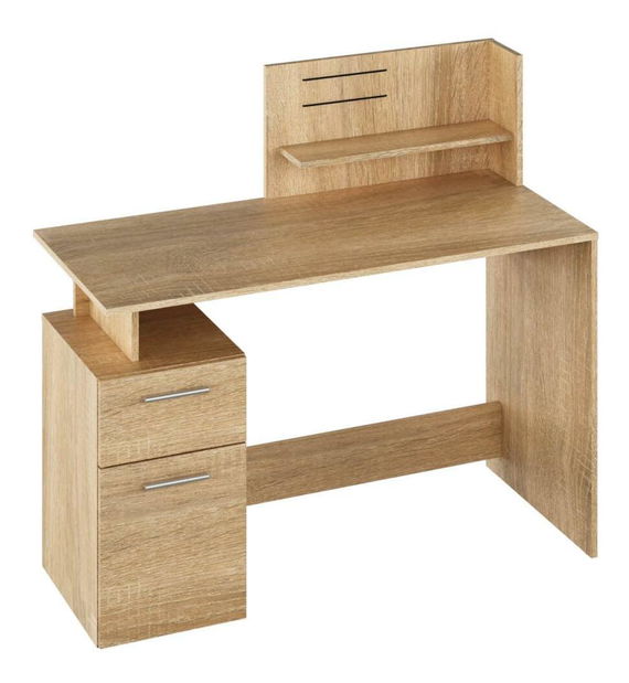 PC asztal Potentes (szonoma tölgy)