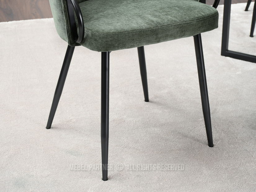 Scaun Carma K (verde + negru)