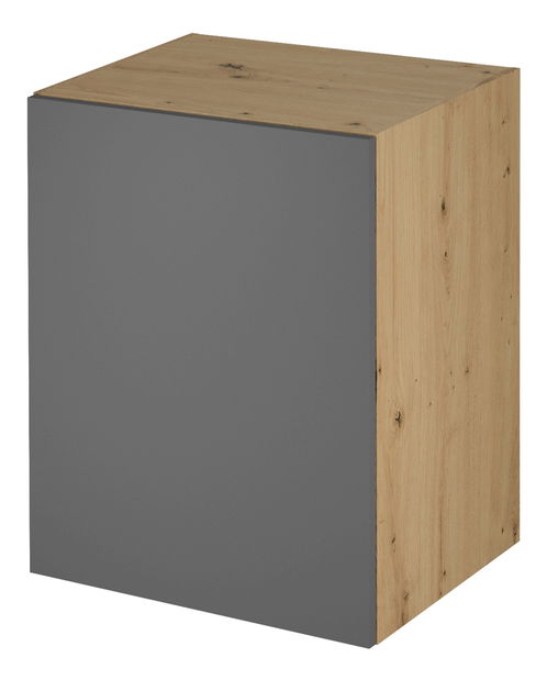 Dulap superior de bucătărie G60G Langari (stejar artisan + gri mat) (S)