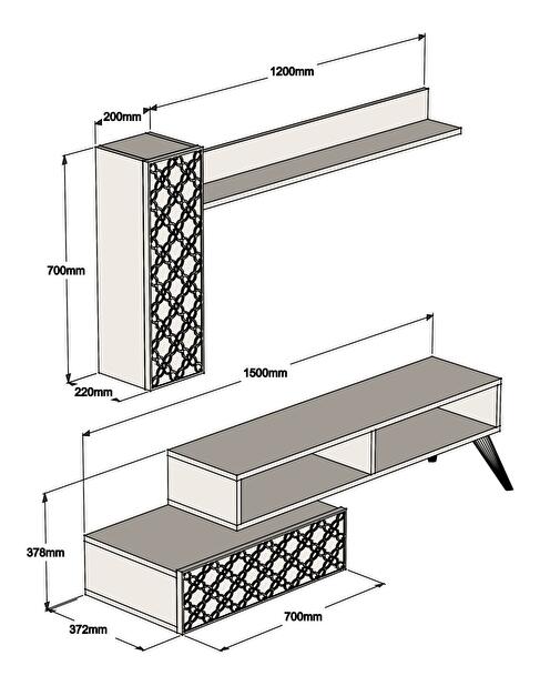 Mobilier living Komite (Nuc + chalcedon) 