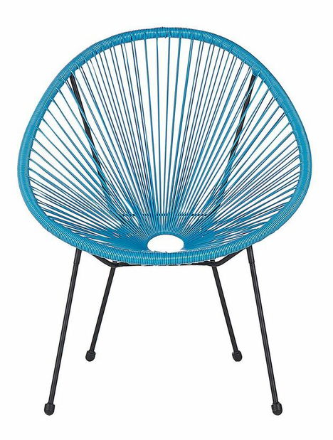 Set mobilier de grădină Alvarez (albastru)