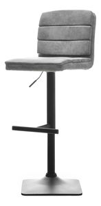 Stolička Hanoi (sivá + čierna)