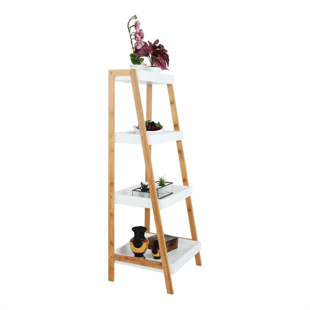 Regal Rameil R2 (bambus lakirani + bijela) *rasprodaja