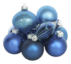 Vianočné ozdoby modré RXL 507 (modrá)