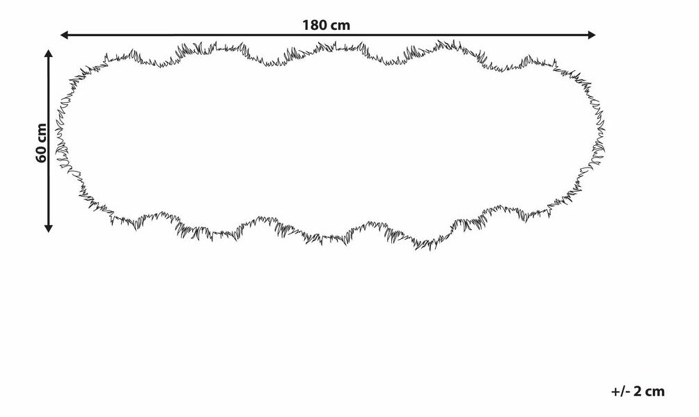 Tepih od umjetnog krzna Mamut (pješčano bež)