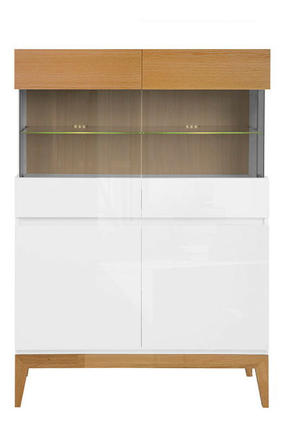 Vitrína BRW Kioto REG2D2W