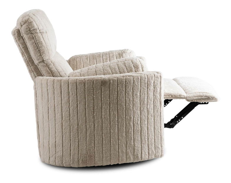 Fotoliu reglabil Reunirse (bej) 