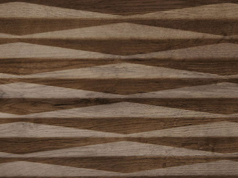 TV stolík/skrinka Kayza (tmavé drevo)