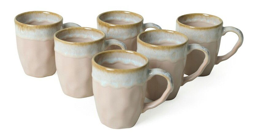 Set căni (6 buc.) Shinzen (púdrová)