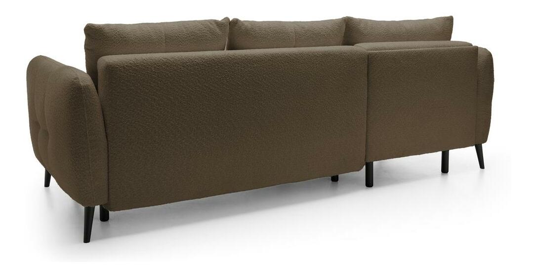 Sarokkanapé Odysea (B) (bézs + fekete) 