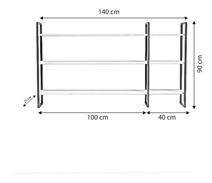 Raft Wien (Stejar + Negru)