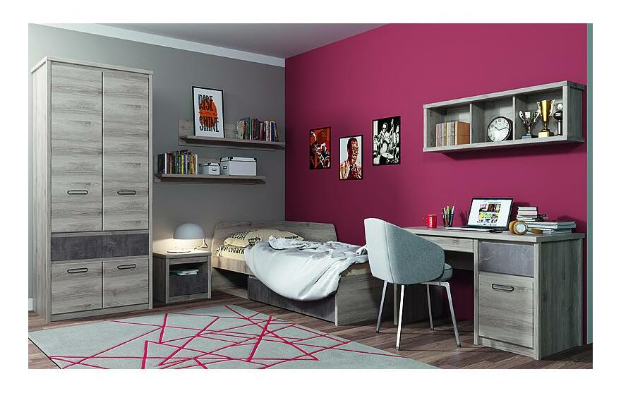 Vitrină Japon (castan nairobi + onyx) 