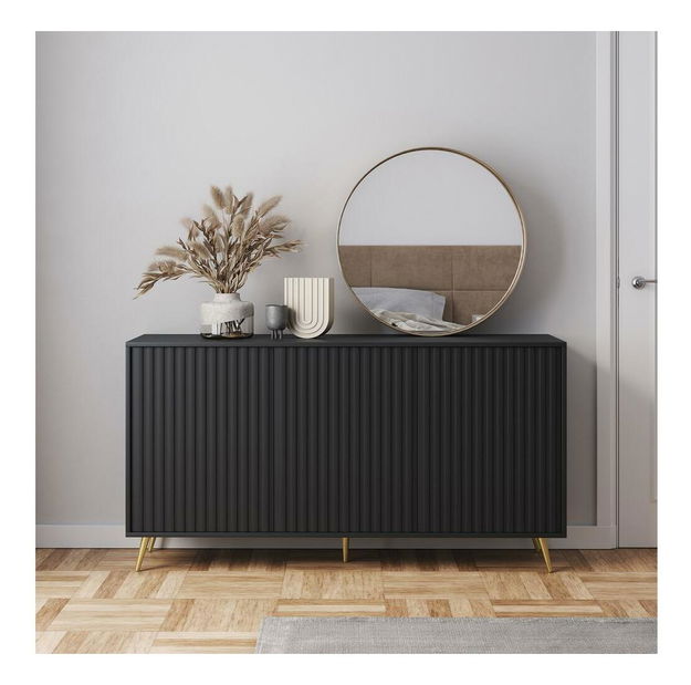 Ormarić Biel B2 (crna + zlatna)