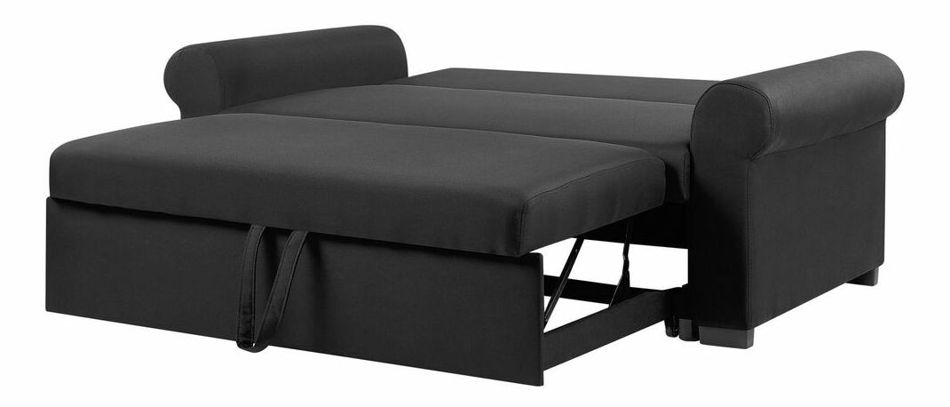 Pohovka dvojsedačka SALADA (čierna)