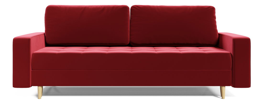 Kétszemélyes kanapé Primrose (piros)