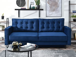 Kétszemélyes kanapé Legacion (fekete)