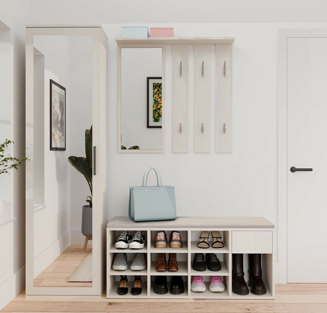 Cipőtároló Telos 1 (kasmír)