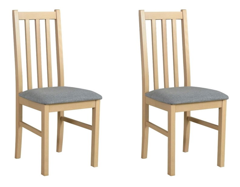 Set 2 buc. scaune de sufragerie Zefir I (arin + maro) *vânzare stoc