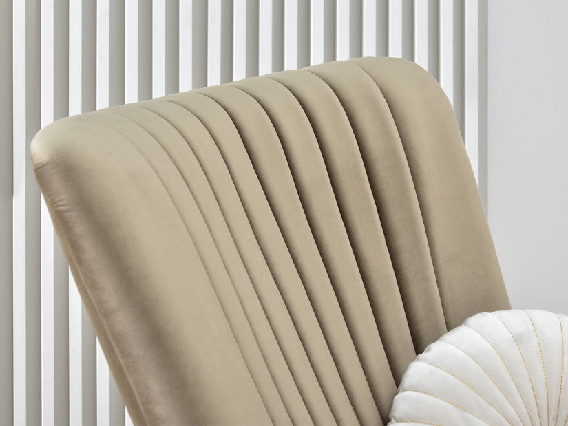 Relaxačné kreslo Lanzaris (zlatá)