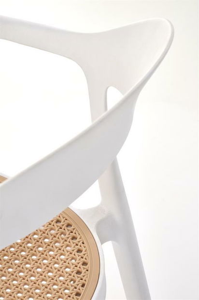 Vrtna stolica Karo(bijela + natural)