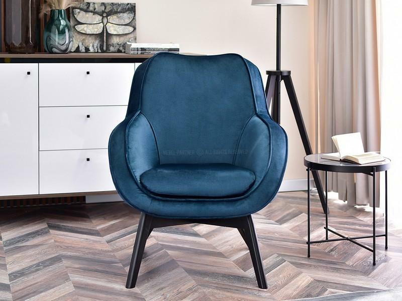 Dizájnos fotel Merch (fehér)