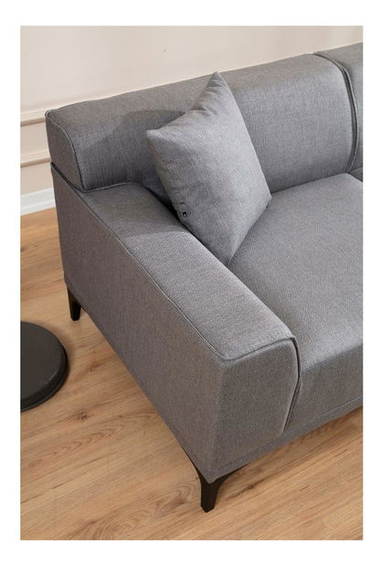 Colțar Petrafonzo (D) (gri deschis + negru)