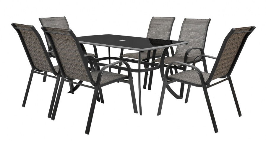 Mobilier de grădină Med 1+6