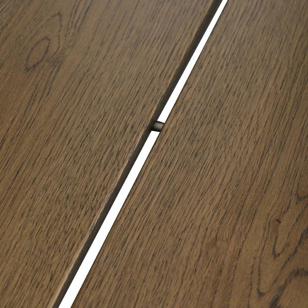 Masă sufragerie Halageno (nuc) (pentru 10 și mai multe persoane)