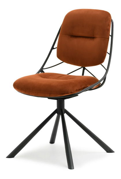 Scaun Brooklyn (cupru + negru)