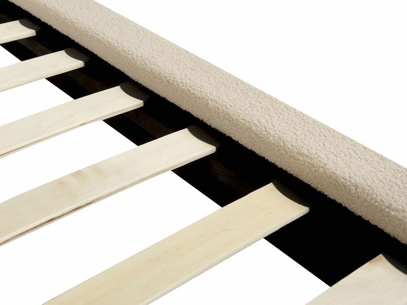 Franciaágy 160 cm Mellody (bézs) (ágyráccsal)